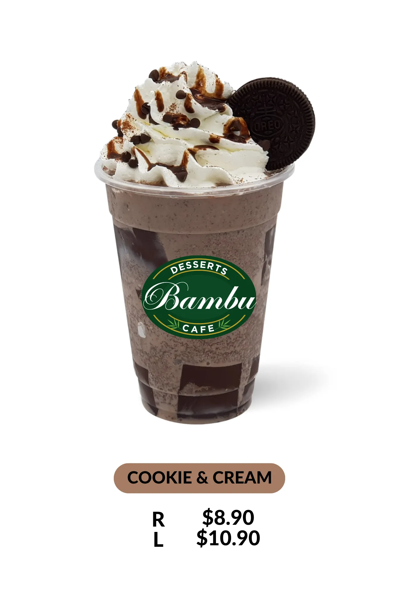 Cookie & Cream Blended