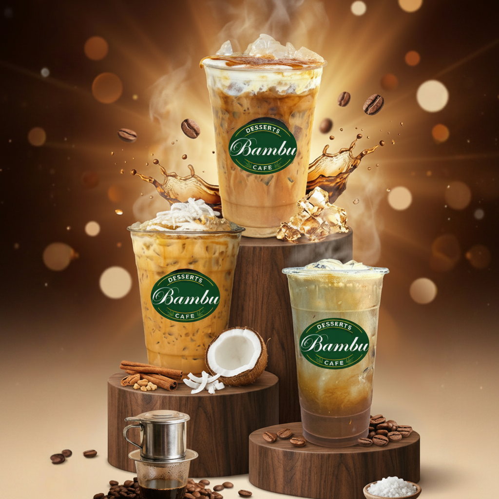 Iced Hazelnut Latte — Cà Phê Hazelnut