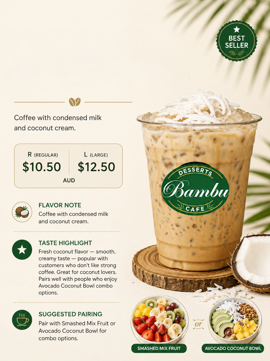 Vietnamese Coconut Coffee